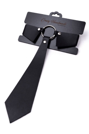 Чокер &amp;quot;Галстук&amp;quot; натуральной из кожи