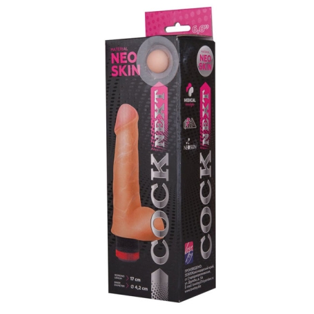 Фаллос-вибратор Lovetoy Cock Next 6,6"